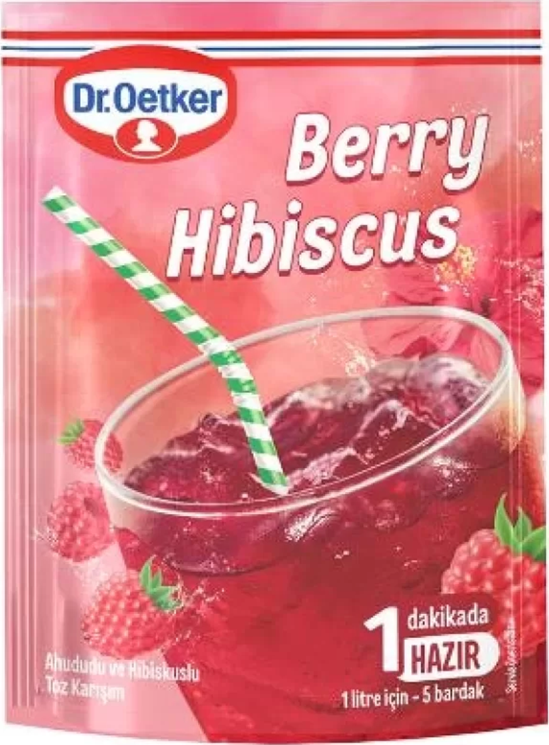 Dr Oetker Toz İçecek Berry Hibiscus 90Gr