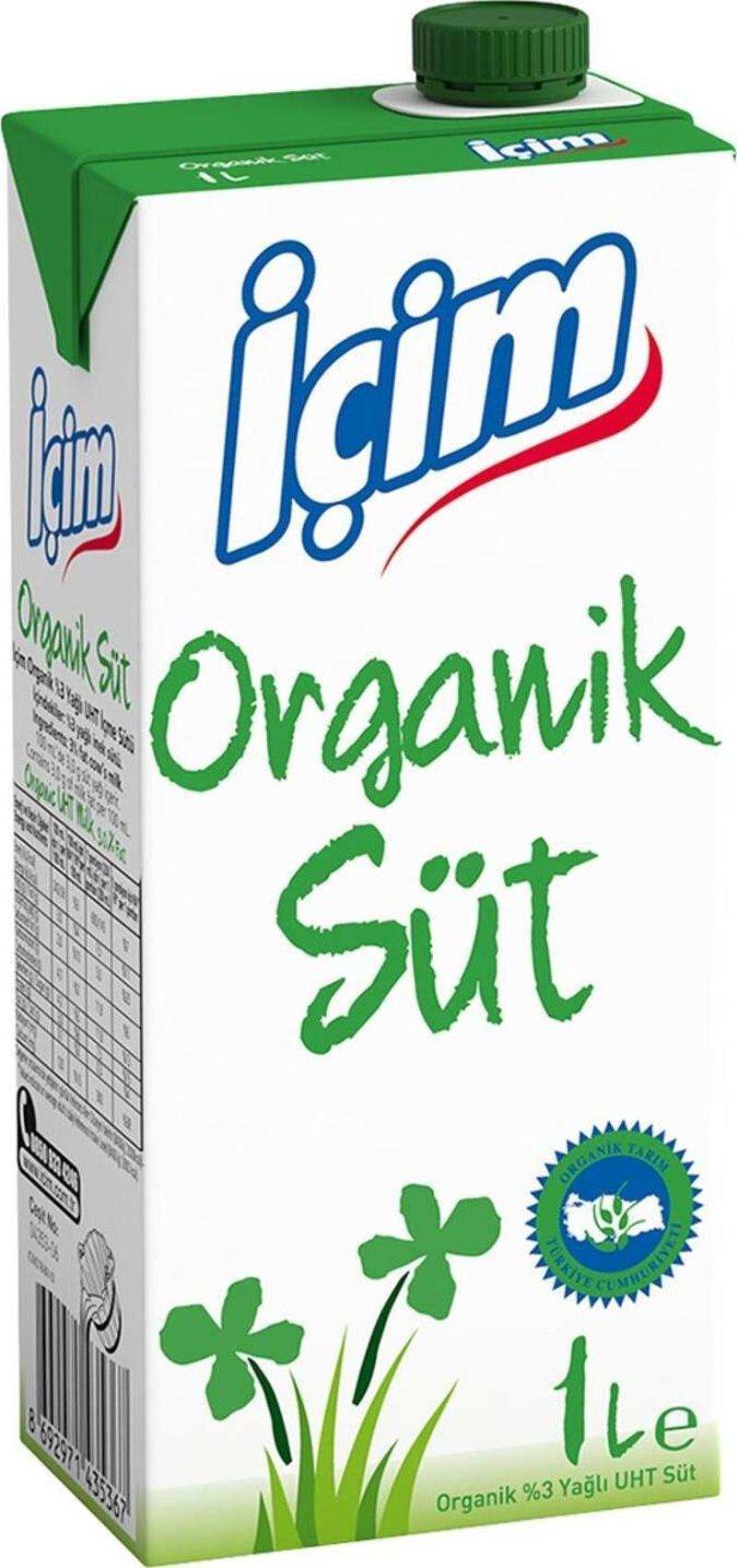 Organik Süt 1 Lt