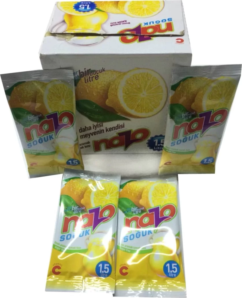 Limon Aromalı Toz İçecek 9 Gr X 24 Adet