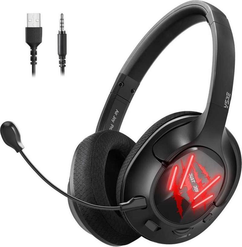 Airjoy Pro Gaming Kulaklık Oyuncu Kulaklığı 7.1 Surround 3.5 mm & USB & Çıkarılabilir Mikrofon