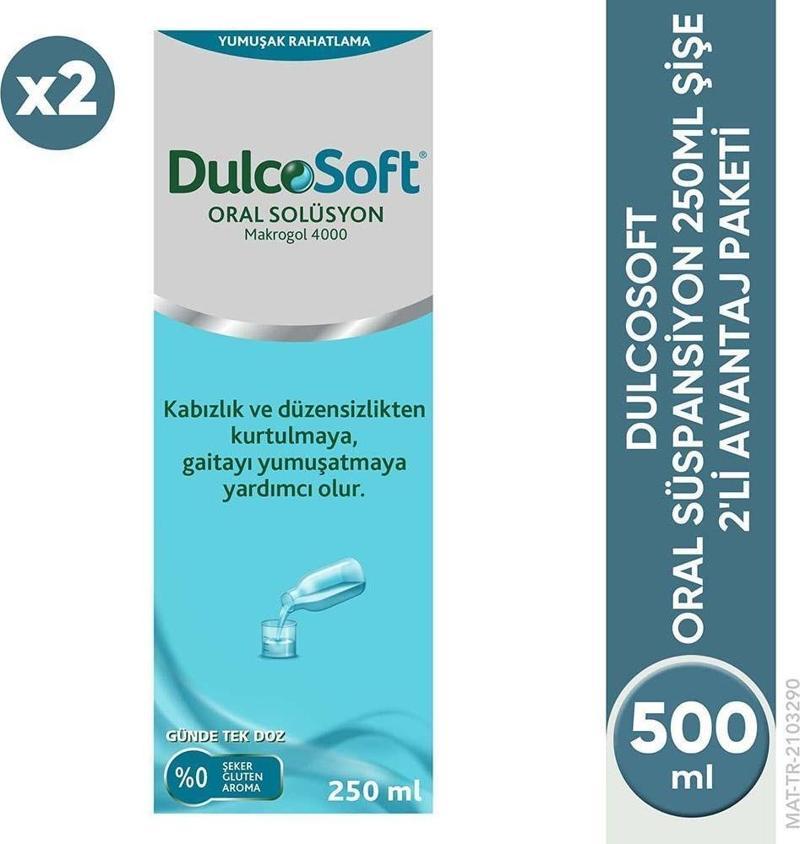 ORAL SÜSPANSİYON 250ML ŞİŞE 2'Lİ AVANTAJ PAKETİ