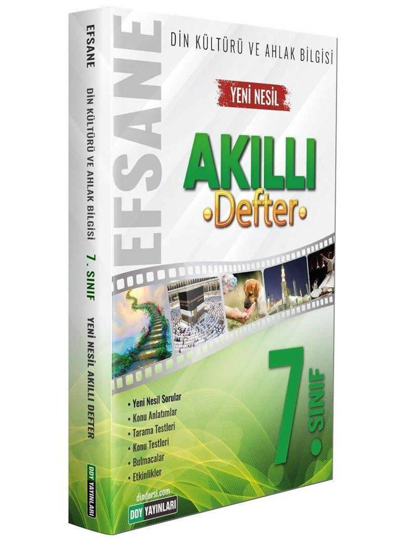 Ddy Yayınları 7.Sınıf Din Kültürü ve Ahlak Bilgisi Efsane Akıllı Defter