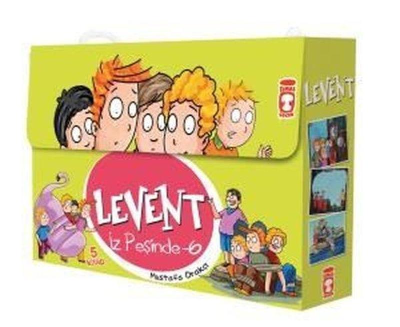 Levent İz Peşinde 6 Seti - 5 Kitap Takım