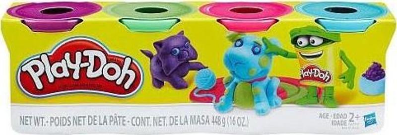 PLAY-DOH OYUN HAMURU 4 LÜ (PRM)448GR B5517