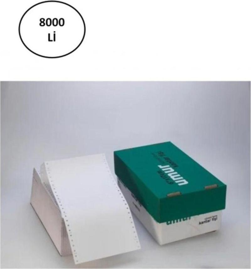 Umur Kantar Fişi 6X17Cm 1 Nüsha 8000 Li 30001956 5572