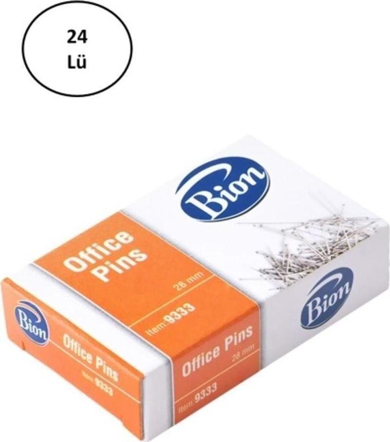 9333 Toplu İğne 28 Mm 50 Gram 24'Lü