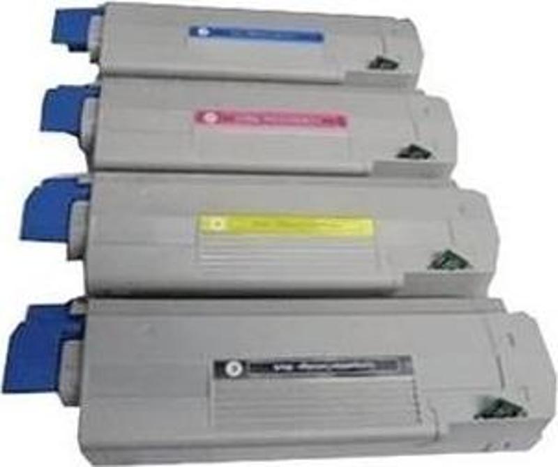 Oki C712 Sarı Muadil Toner