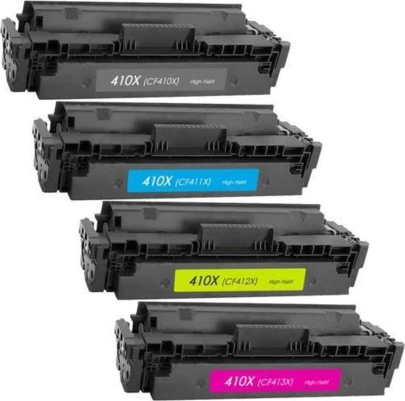 HP 410X Muadil Toner M452/M377/M477 4'LU SET