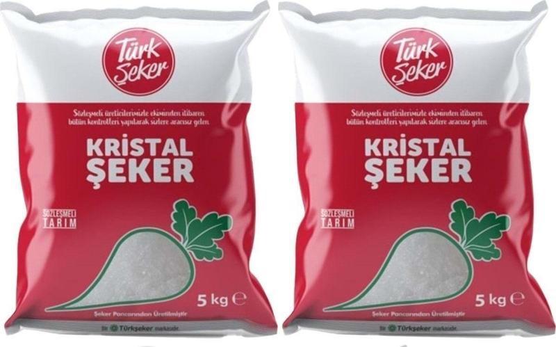 Kristal Toz Şeker 2 X 5 Kg