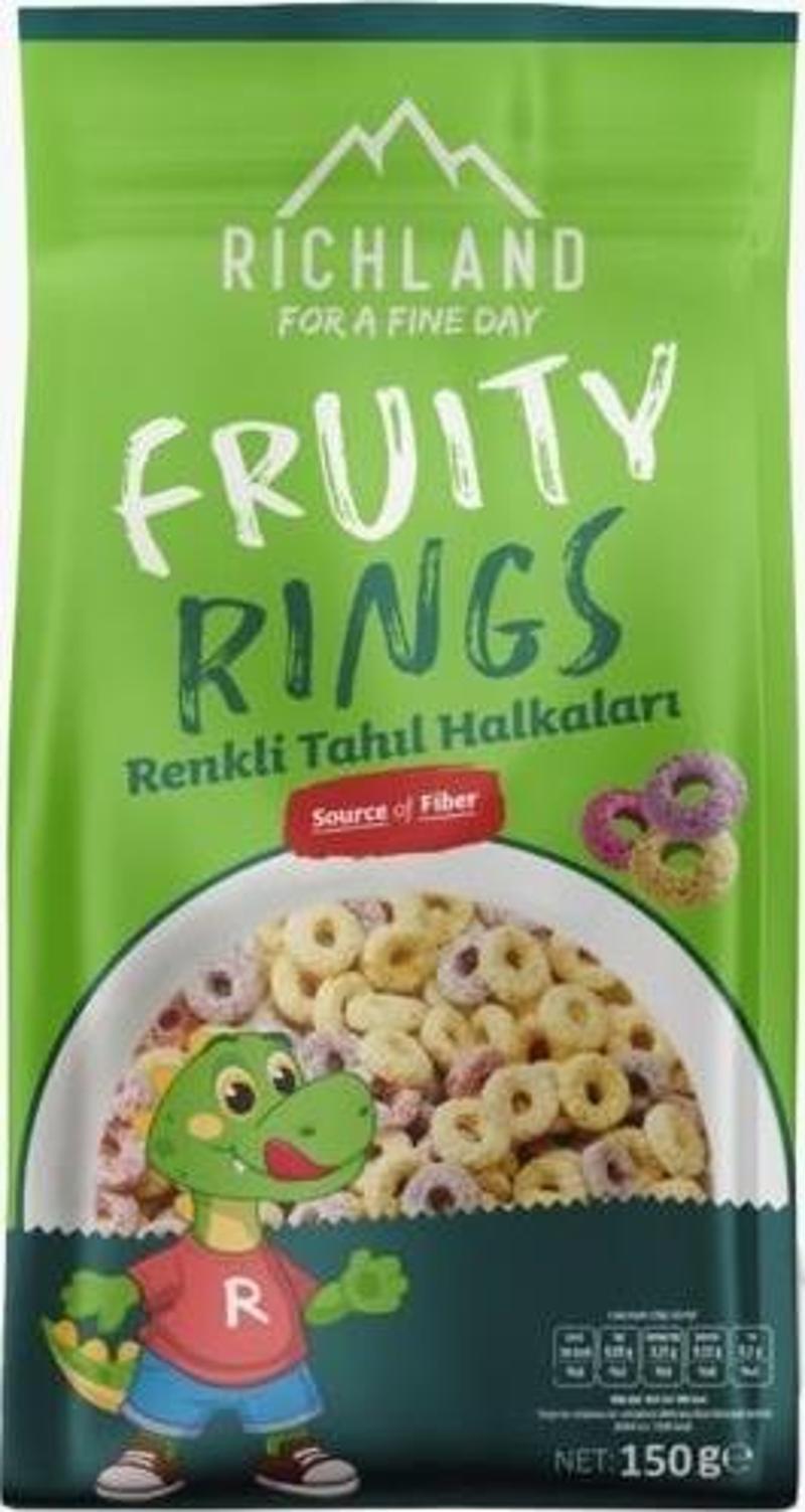 Fruity Rings Renkli Tahıl Halkaları 150 G