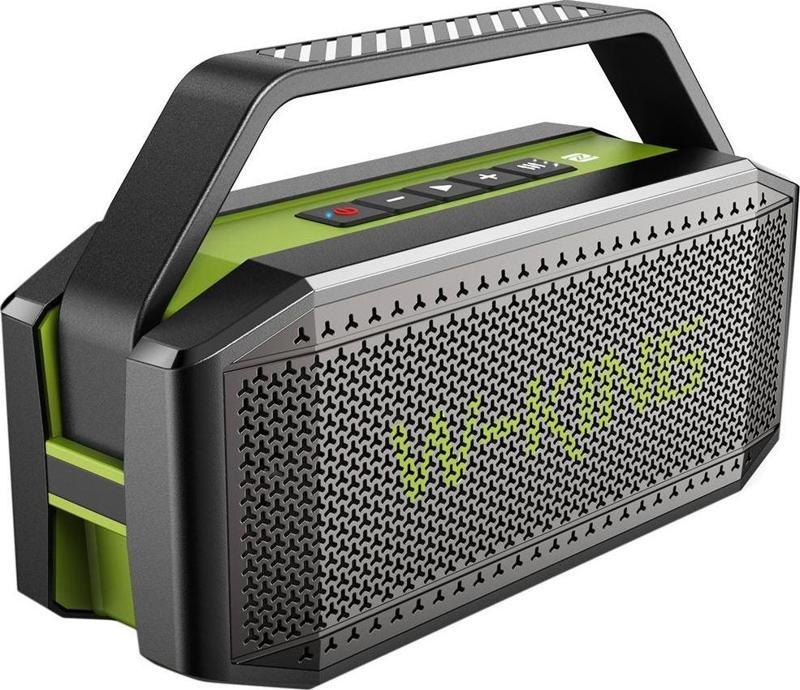 D9-1 Bluetooth Hoparlör 100W Boombox 40S Dinleme IPX6 Kablosuz Stereo TWS Ses Bombası Yeşil