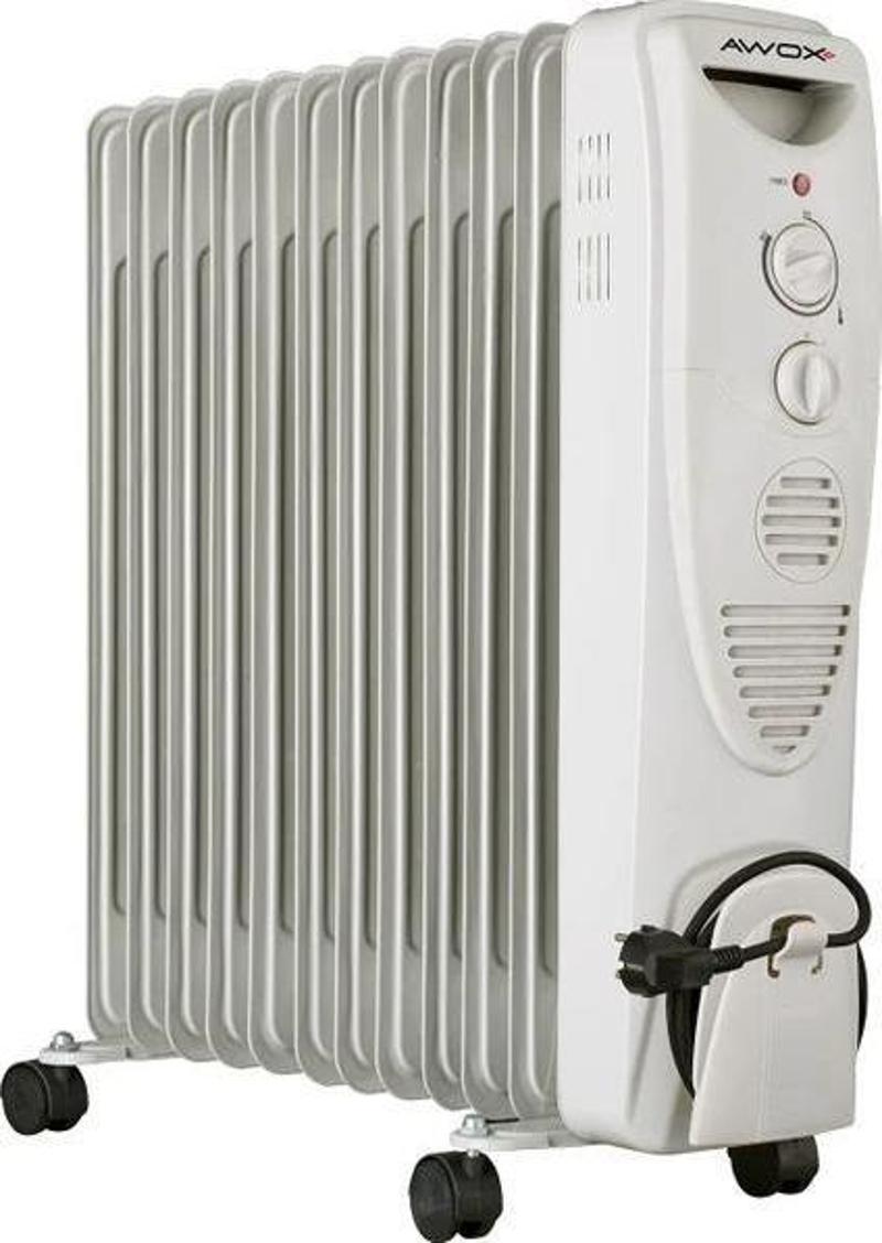 12F DilimFanlı 2900 W Yağlı Radyatör Beyaz