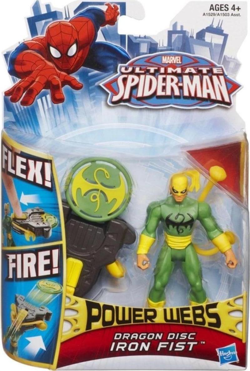 Marvel Ultimate Spider-Man Iron Fist -9 cm