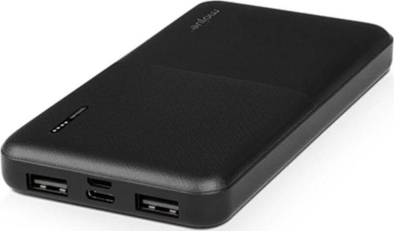 Pb08 10.000Mah Usb-C Akım Korumalı Üç Şarj Çıkışlı Led Pil Göstergeli Powerbank