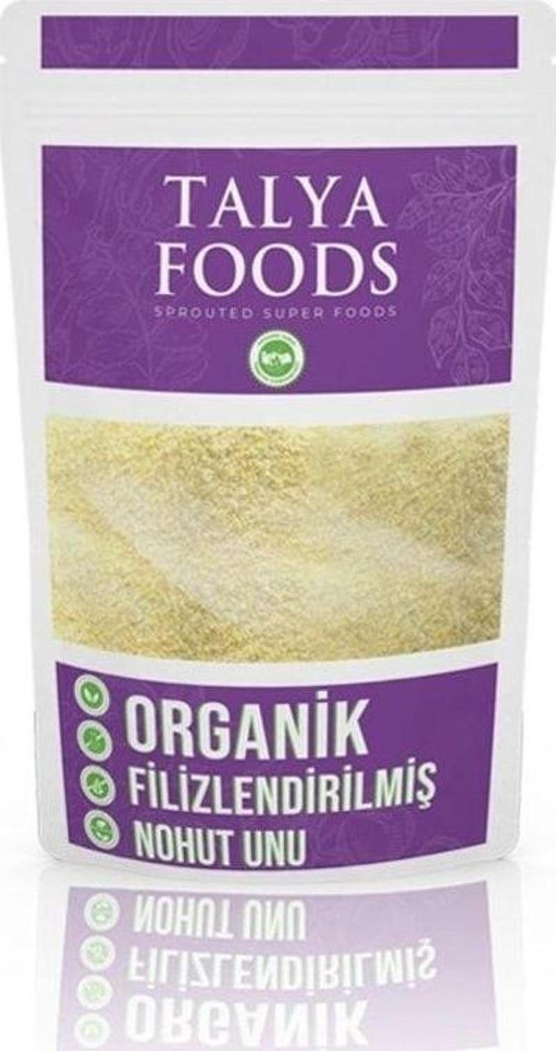 Organik Filizlendirilmiş Nohut Unu 500G