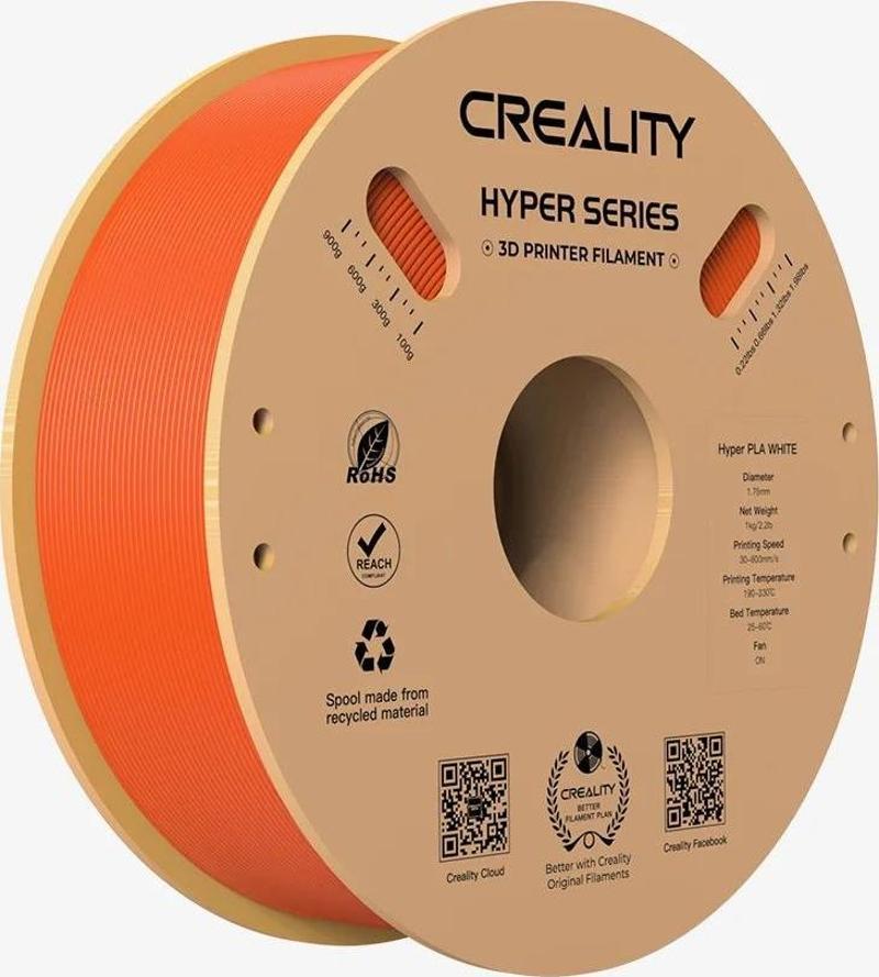 Creality Hyper PLA Filament Turuncu 1.75mm 1kg