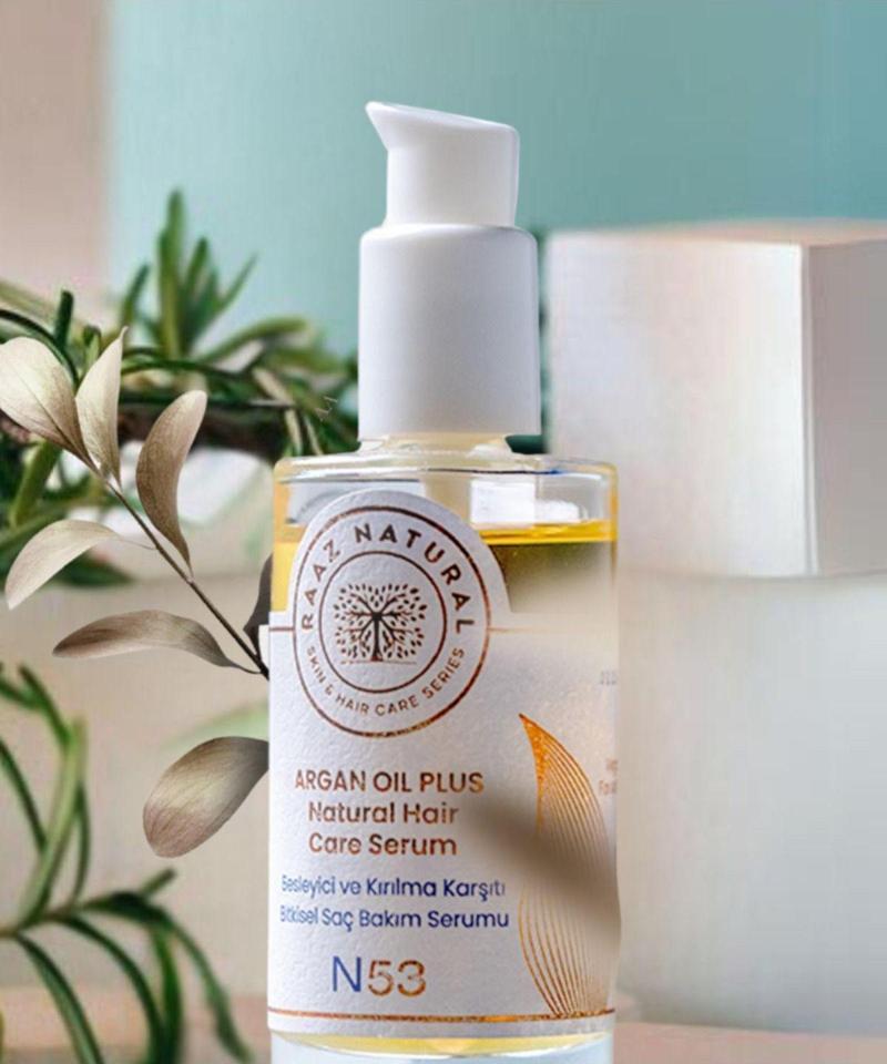 N53 Argan Oıl Plus Besleyici Ve Kırılma Karşıtı Saç Bakım Serumu 50 Ml Argan Ve Biberiye Yağı