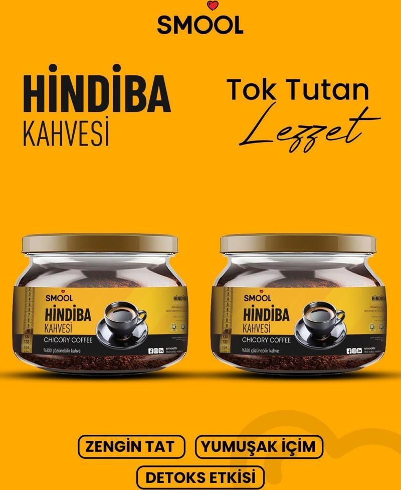 2 Adet Hindiba Kahvesi Detox Kahve 2 Aylık (120 Kullanim) Net 2X150Gr Kilo Vermeye Yardımcı