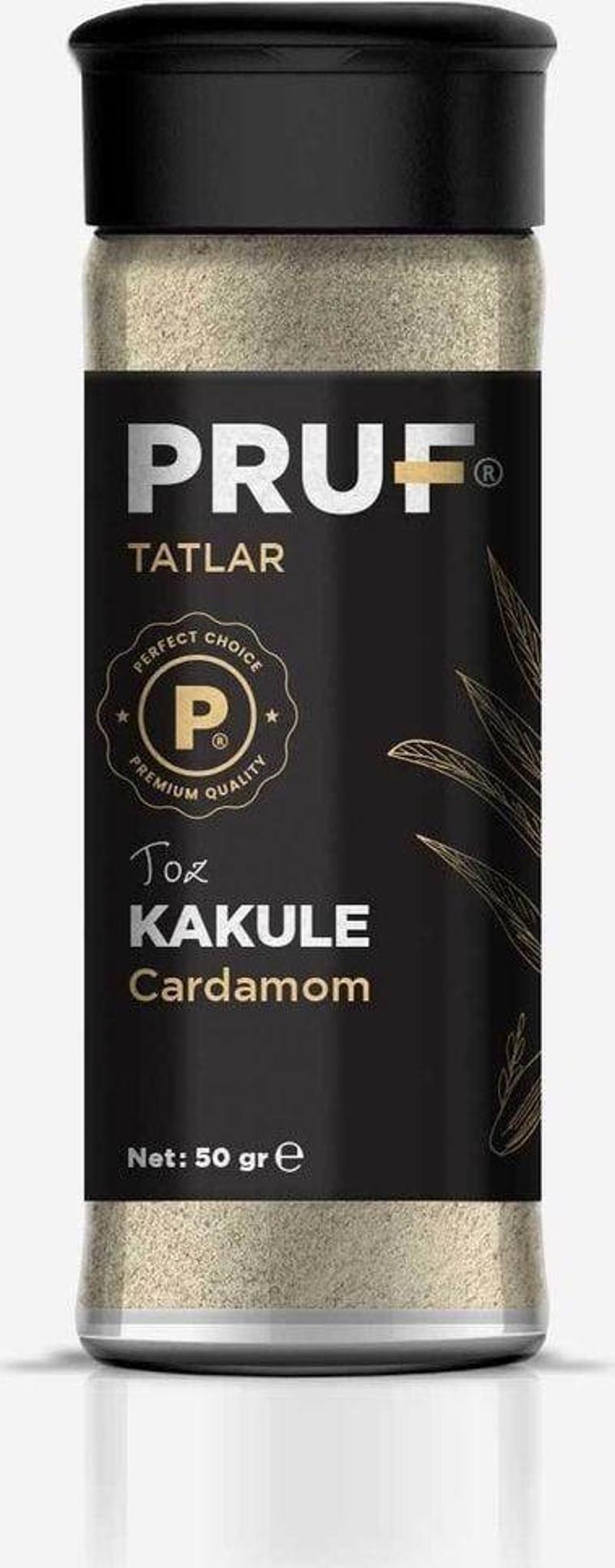 Kakule Toz 50 Gr. Cam Şişe