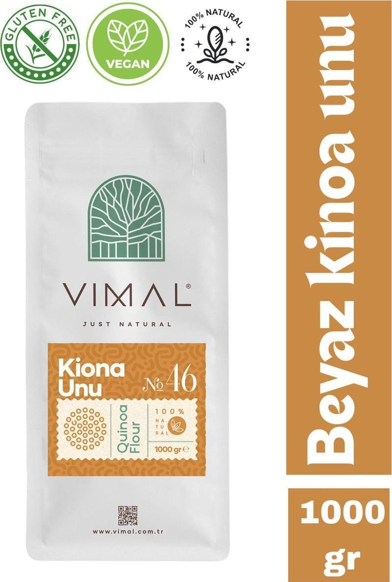 Beyaz Kinoa Unu Glutensiz 1000 gr Kilitli Ambalaj