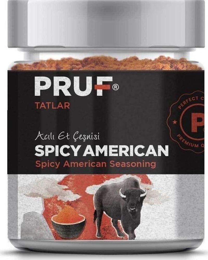 Spicy American Et Çeşnisi / Spicy American Seasoning 160 Gr. Sağlıklı Cam Şişe