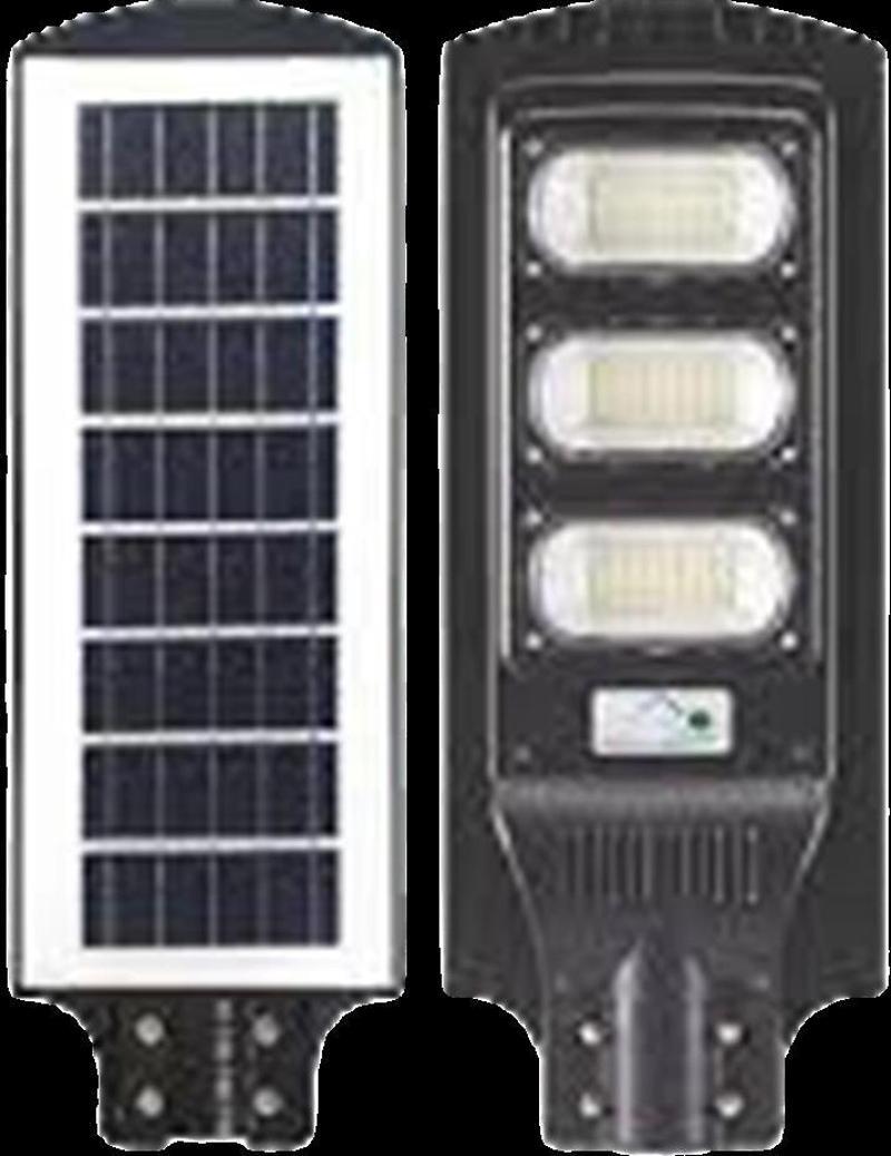 150W SOLAR LEDLİ SOKAK ARMATÜRÜ BEYAZ KUMANDALI