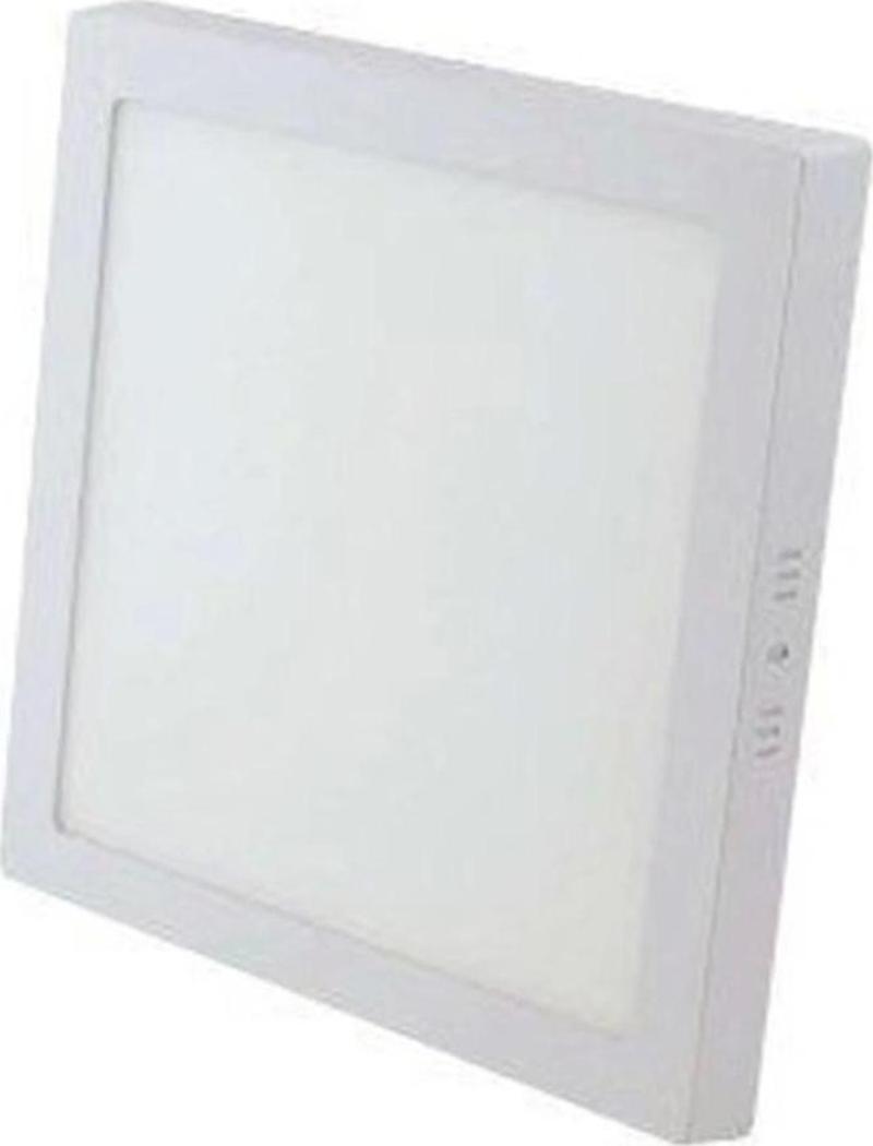 18W KARE SIVA ÜSTÜ 20X20 LED PANEL 3000K BEYAZ KASA