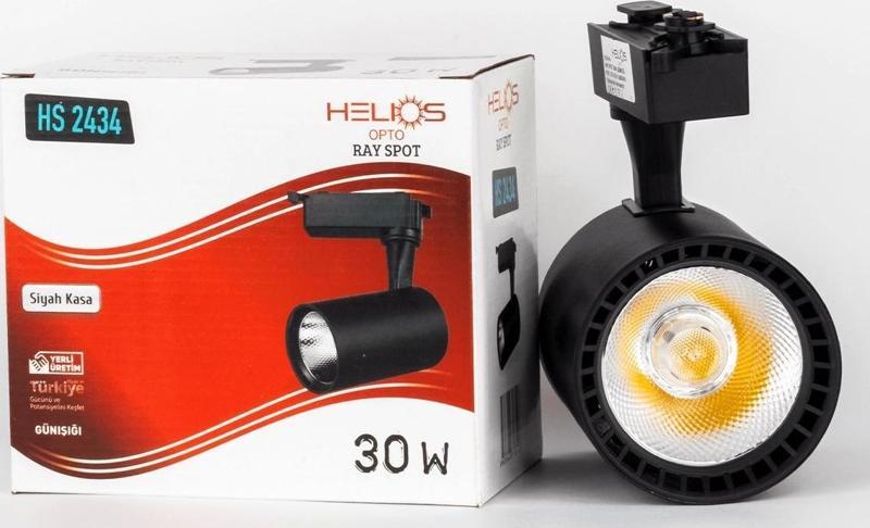 HELIOS 30W LED RAY SPOT ARMATÜR SİYAH 3000K