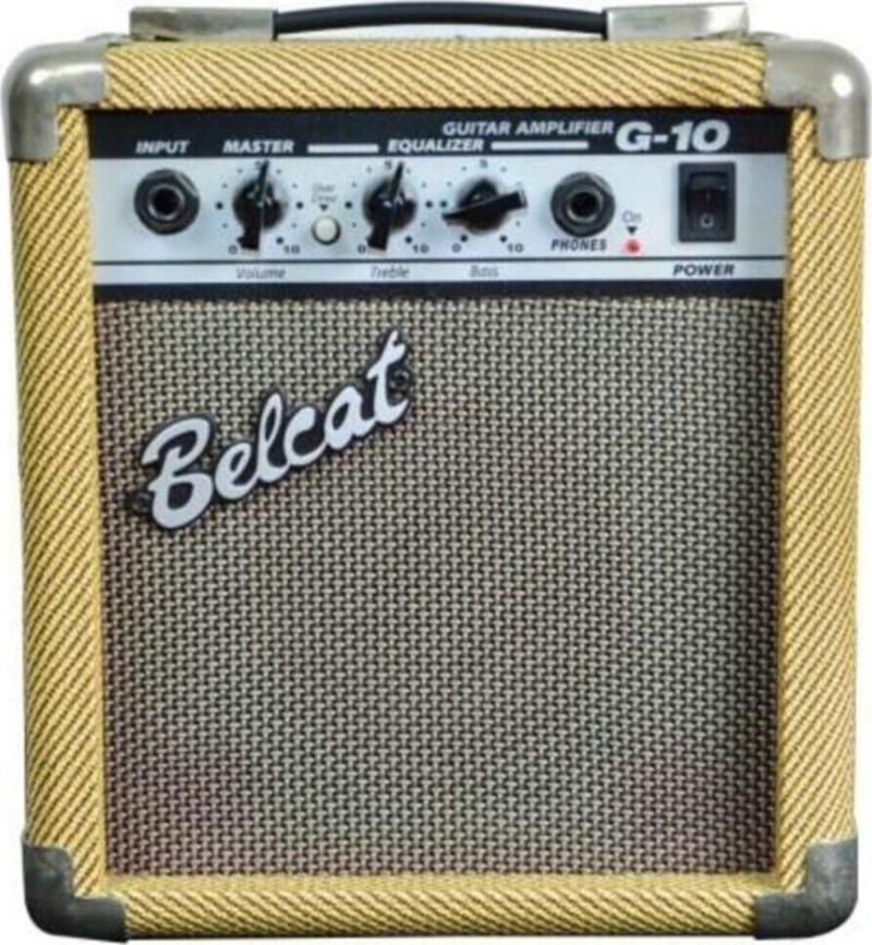 G-10 Model 10 Wat Sarı Renk Tek Girişli Saz Ve Gitar Amfisi