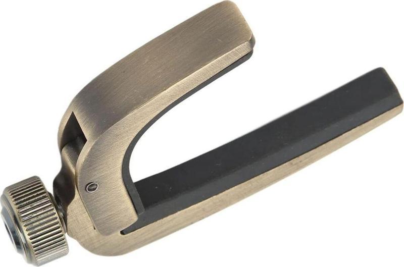 A-007J-Br Model Bronze Vidalı Sıkıştırmalı Profesyonel Gitar Ve Saz Kapo Kelepçe