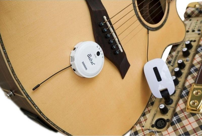 Ufo Dongkri Wireles Sistem Akustik Enstrüman Yapıştırma Mikrofon