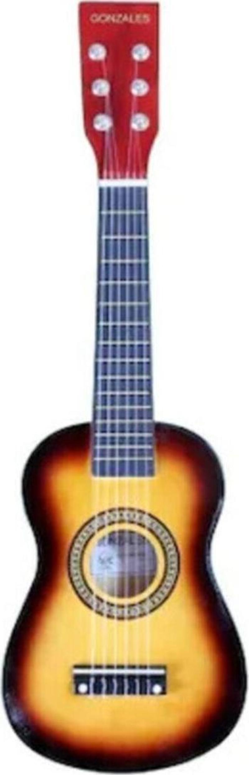 U202-Sb 6 Telli Ahşap Çocuk Oyun Gitarı