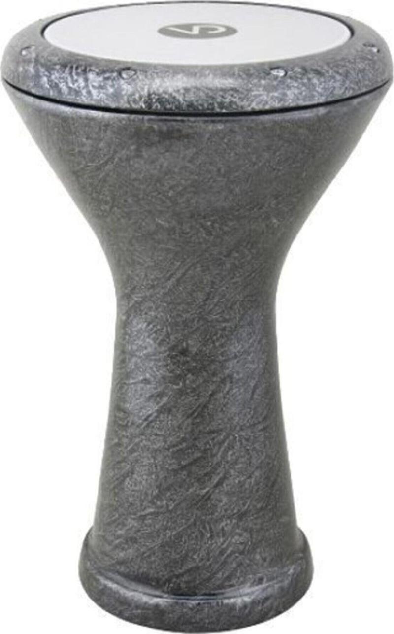 3022G Gri Renk Kırçıllı Boya Döküm Darbuka