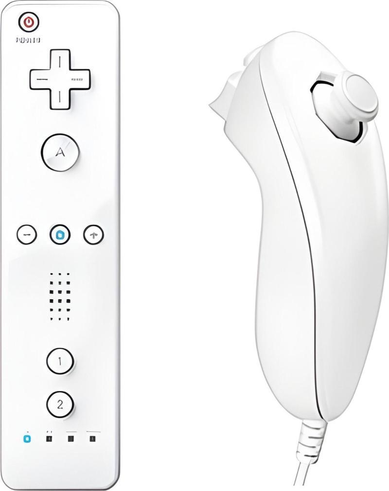 Wii Remote Nunchuck Controller Motion Plus