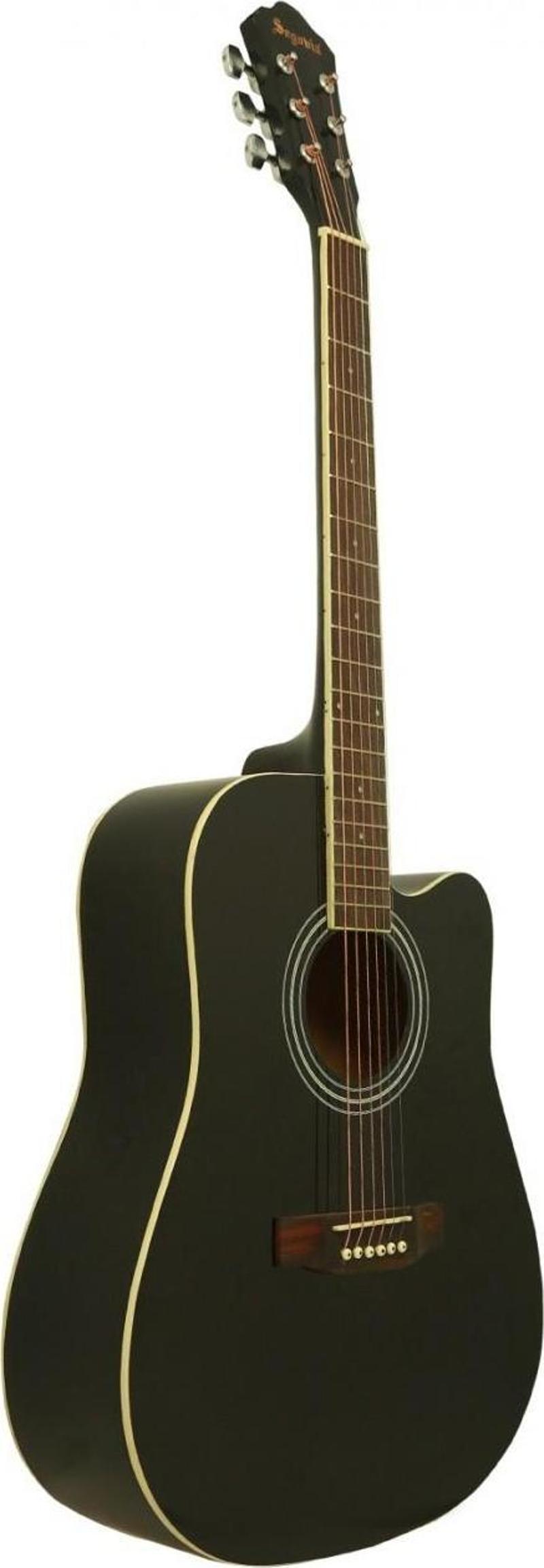 Gitar Akustik Cutaway Sga41Bk