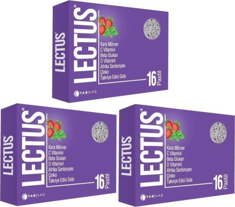 Lectus Afrika Sardunyası 16 Pastil X 3 Adet
