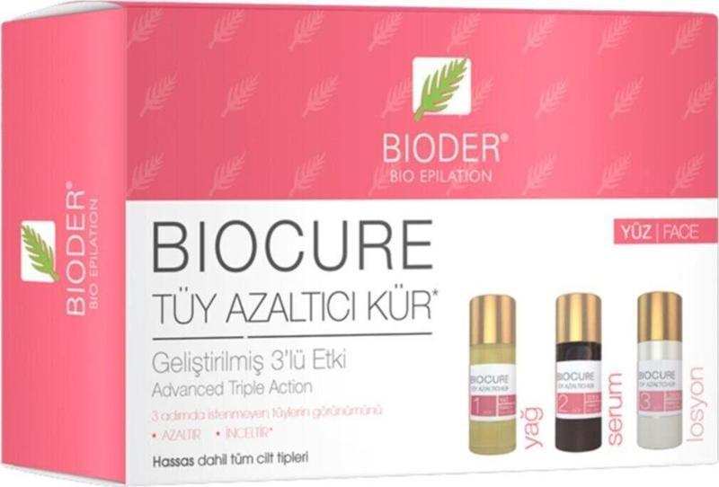 Biocure Tüy Azaltıcı Kür - Yüz Için 3X5Ml