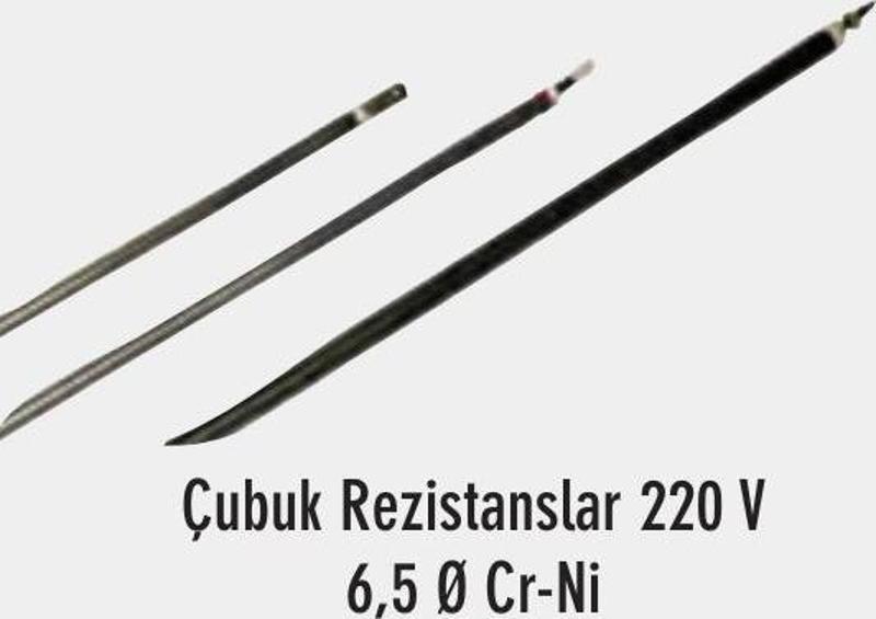 Çubuk Rezistans 1500W 150 Cm 220 V 6,5 ? Cr-Ni