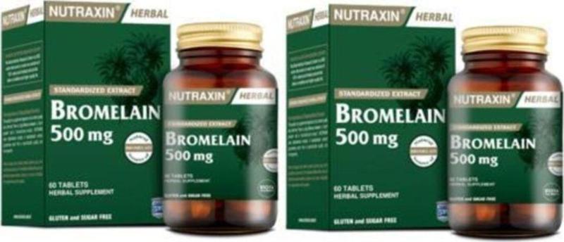 Bromelain 60 Kapsül X2