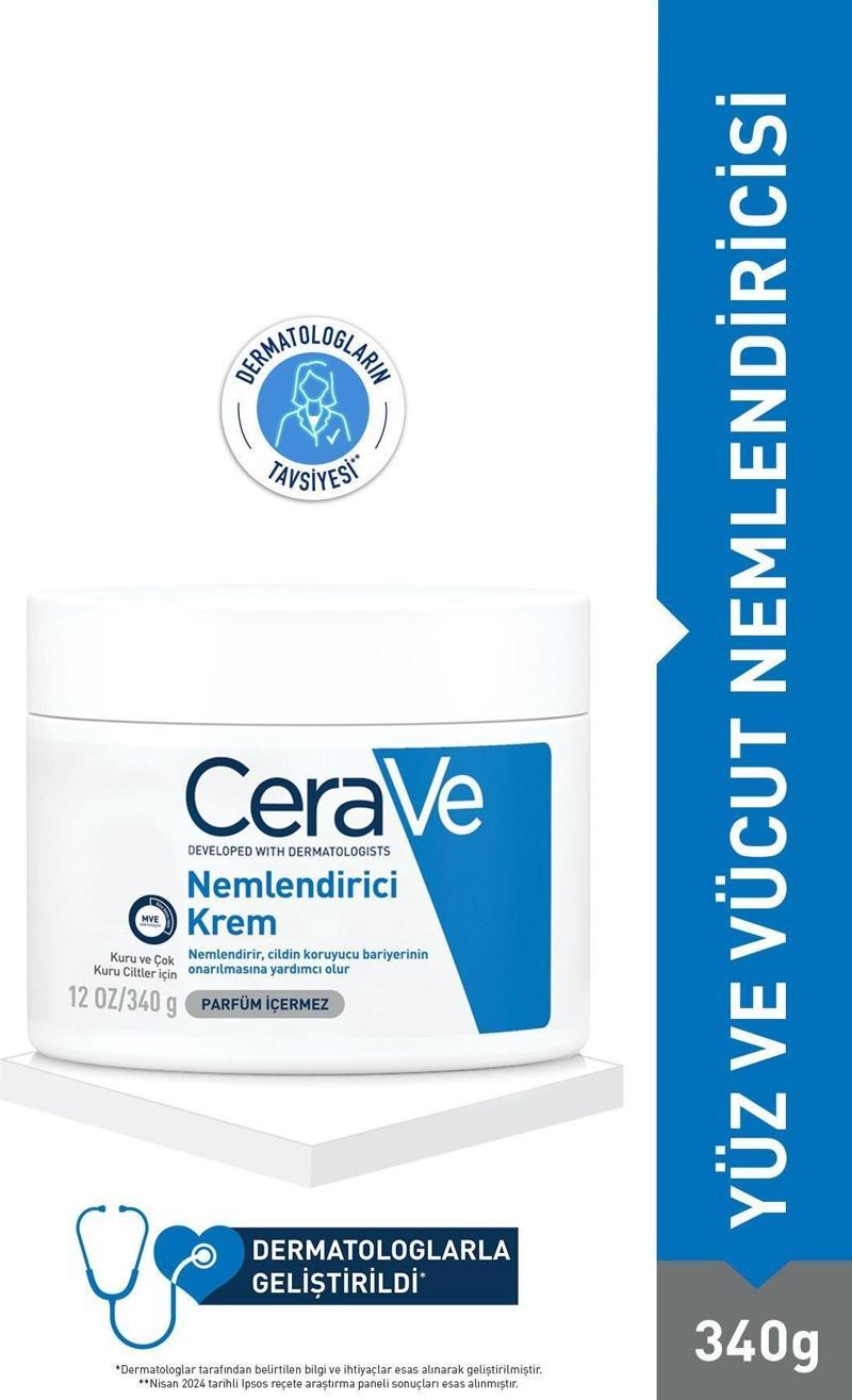 Nemlendirici Krem Yüz & Vücut 340 Gr