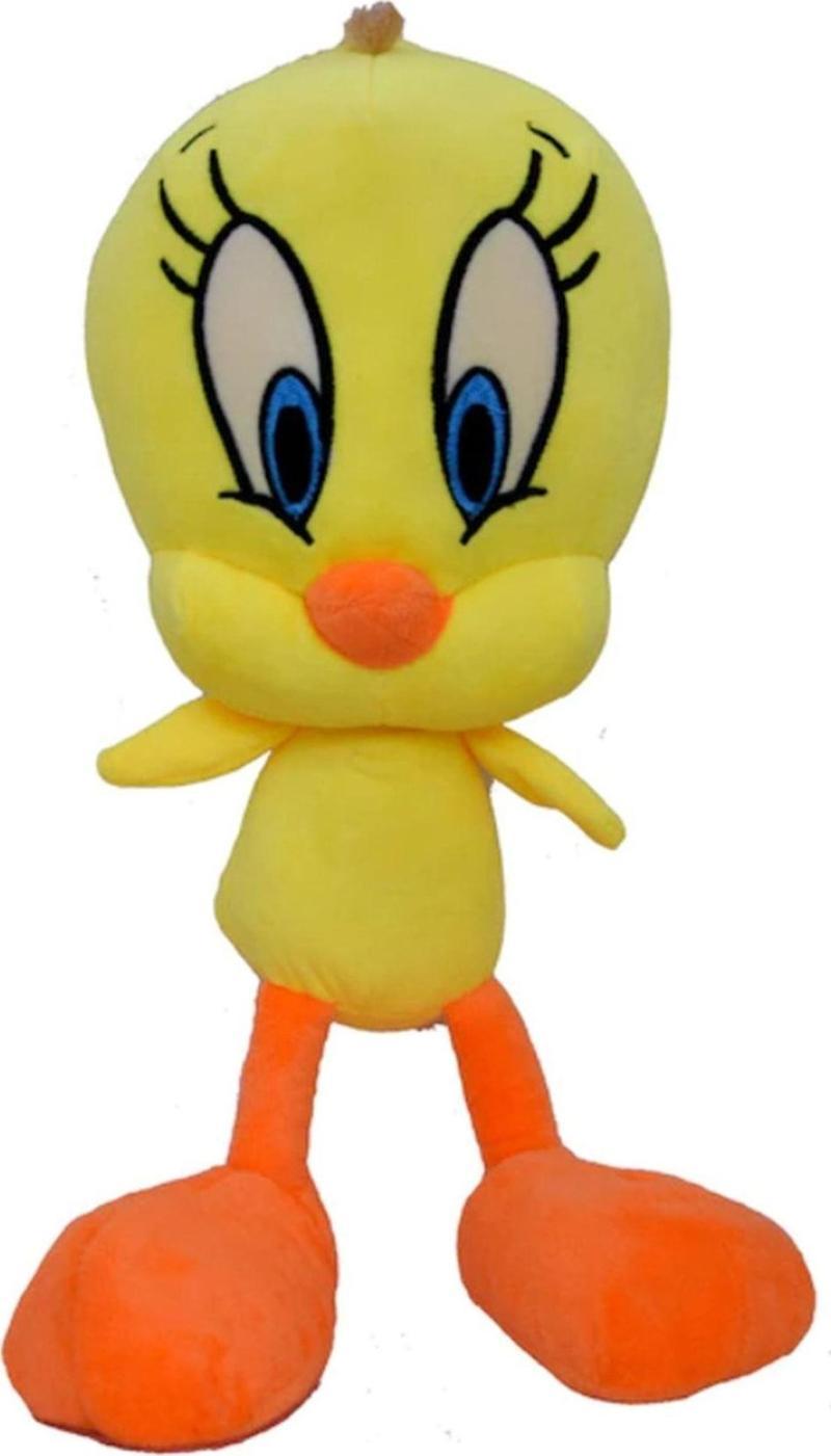 Tweety Civciv Peluş Oyuncak Sevimli Kuş Pelüş 45 Cm