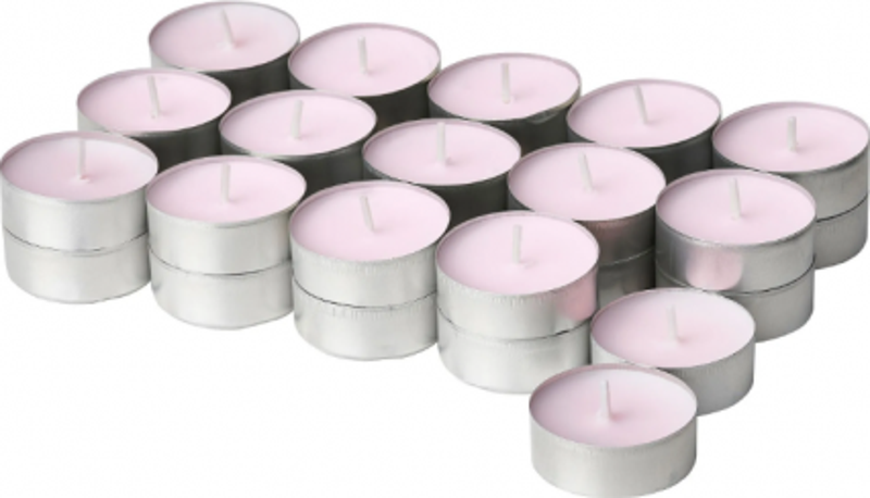 Pembe Tealight Mum 50 Adet