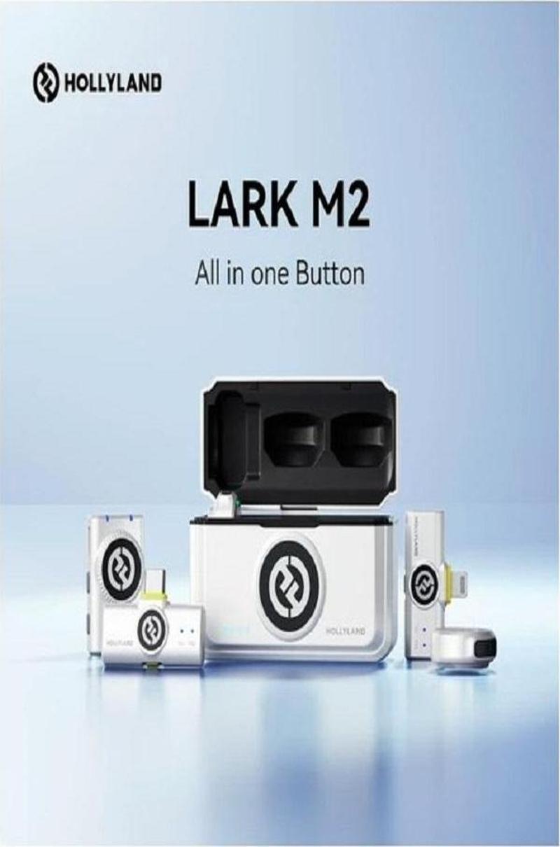 Lark M2 Kablosuz Mikrofon ( Beyaz)