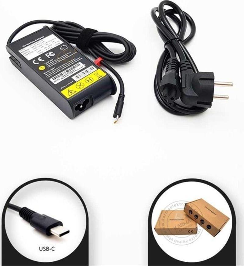 Asus TUF Dash F15 FX516PC-HN004W Notebook Adaptörü, Laptop Şarj Cihazı Type-c 90W-95W