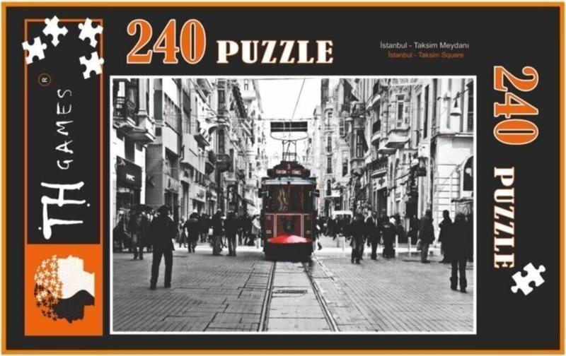 240 Parça Puzzle / Eyfel Kulesi- Paris /Çingue Terre-İtalya /Galata Kulesi - Istanbul?