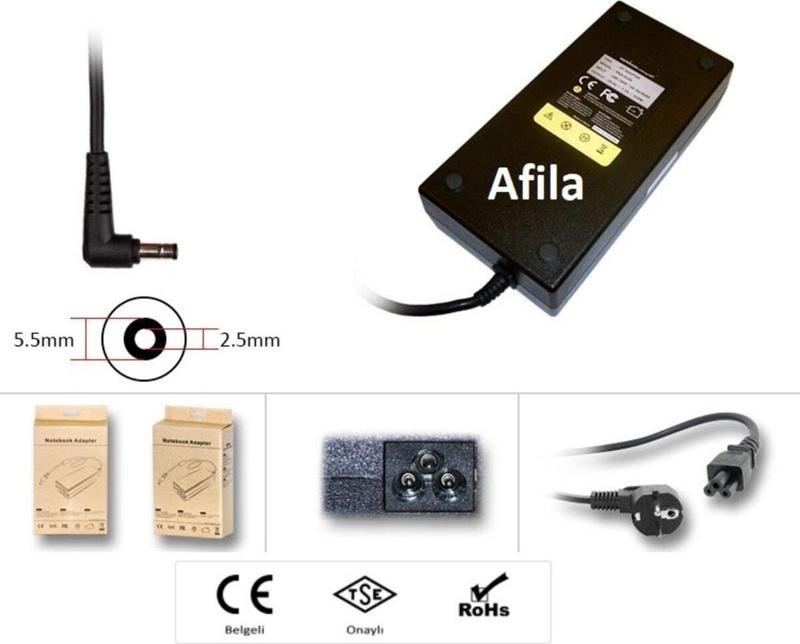 Monster Abra A5 V15.6, A5 V15.6.1, A5 V15.6.2 Uyumlu Notebook Adaptör, Şarj Aleti Cihazı 180W