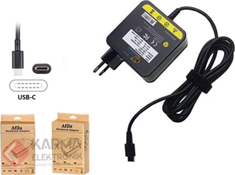 Fujitsu Siemens Stylistic Slate Q550 Notebook Adaptörü, Şarj Aleti Cihazı 45W (Wall Tip) Uyumlu