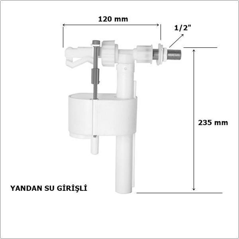 Siamp İç Takım 93-Y Handy Flatör 1/2 Yandan Girişli