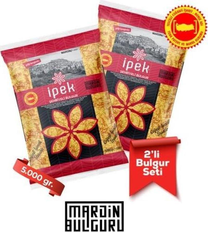 Ipek Bulgur Şehriyeli Bulgur 5 kg x 2 Adet