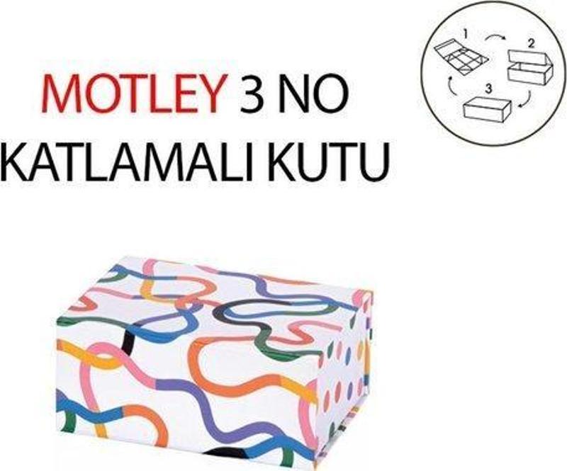 Motley Katlanabilir 3 Nolu Kutu